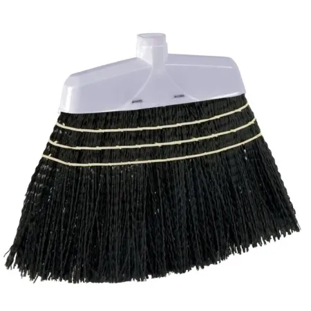 High mass warehouse broom - black stitched - without handle