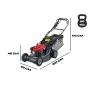 Honda HRH 536 HX 53 cm professional self-propelled lawnmower