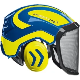 Pfanner Protos Helmet - Forest - Blue/Yellow