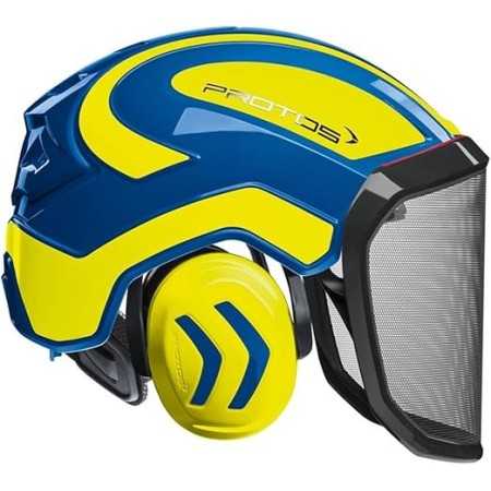 Pfanner Protos Helmet - Forest - Blue/Yellow