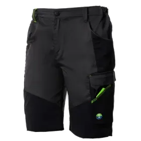 Nice stretch Bermuda shorts - size L - grey/black