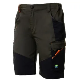 Nice stretch Bermuda shorts - size m - green/black