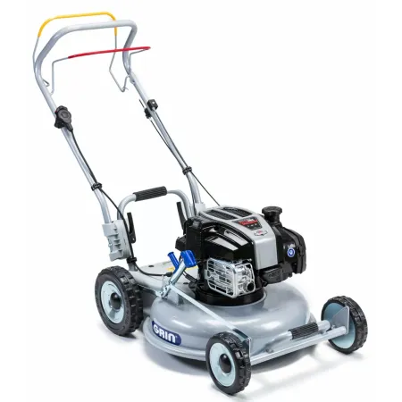 Grin HM53IS InStart: The 3000m2 Mulching Lawnmower that Starts with a Click