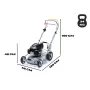 Grin HM46A Honda 46 cm self-propelled lawnmower without collection
