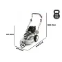 Grin SPM53A Kawasaki | Professional 3-Wheeled Lawnmower | Fershop