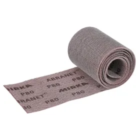 Tela abrasiva abranet mirka - 115x2.5 gr.120 - minirotolo