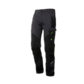 Nice stretch trousers - size M - grey/black