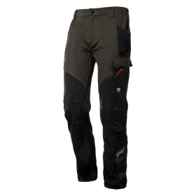 Nice stretch trousers - size XXL - green/black