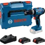 Bosch GSB 18V-25 Cordless Drill Driver with 2 Batteries and L-Case