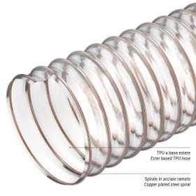 Copper spiral tube - diameter 50 - volcano