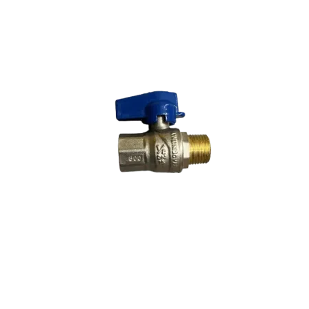 Evolution normgas valve - 1/2 - mf - blue lever-mf