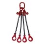 4-arm chain pendant - 8 mm - 4 m - 4.2 m - with shortening hooks