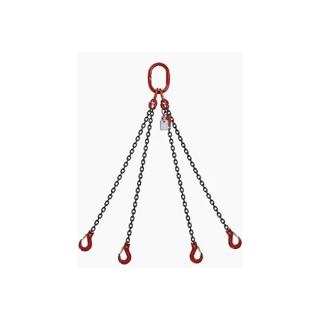 4-arm chain pendant - mm. 8 - mt.2 - t4.2 -
