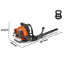 Husqvarna 345BT Backpack Blower 22 N | Fershop