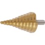 Step cutter - 6-40.5 mm. - titanium coated
