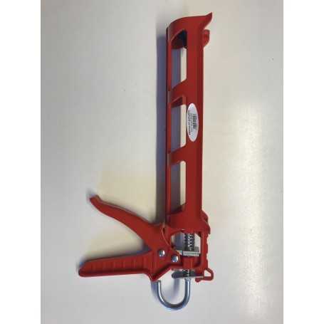 Gun for silicone mass - 4242p - pp, shock-resistant