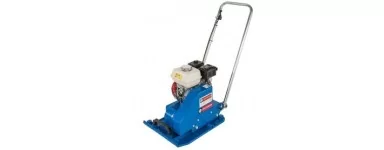 Asphalt cutters and vibrating plates.