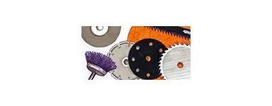 Blades, abrasives, wheels and brushes