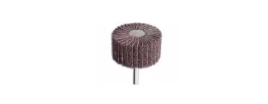 Flap abrasive wheels with shank
