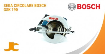 Circular saw BOSCH GSK 190 bin vacuum cleaner